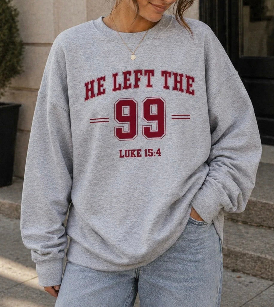 LEFT THE 99 Crewneck
